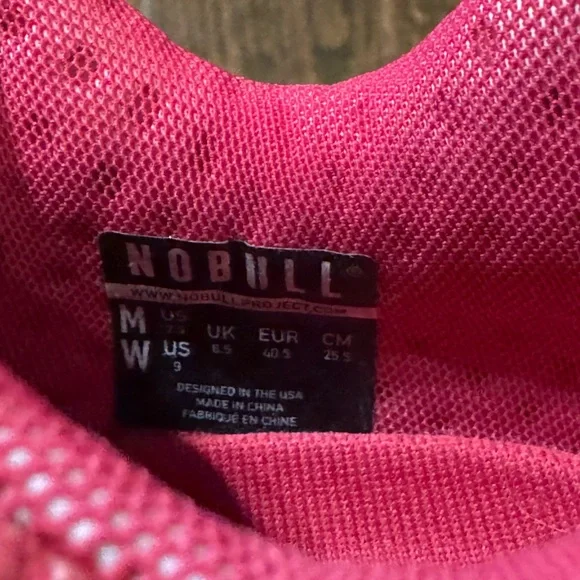 NEW NOBULL Women's Impact/Outwork CrossFit Pink NWOT sneakers tennis shoes - Picture 12 of 13